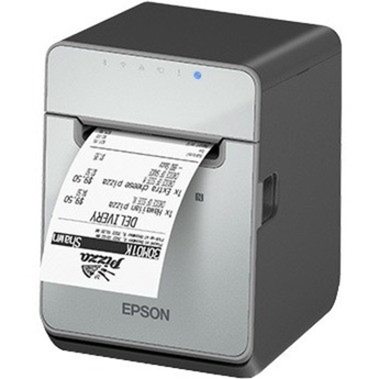 Epson OmniLink TM-L100 Desktop Direct Thermal Printer - Monochrome - Label Print - Ethernet - USB - USB Host - With Cutter - Black - - C31CJ52011