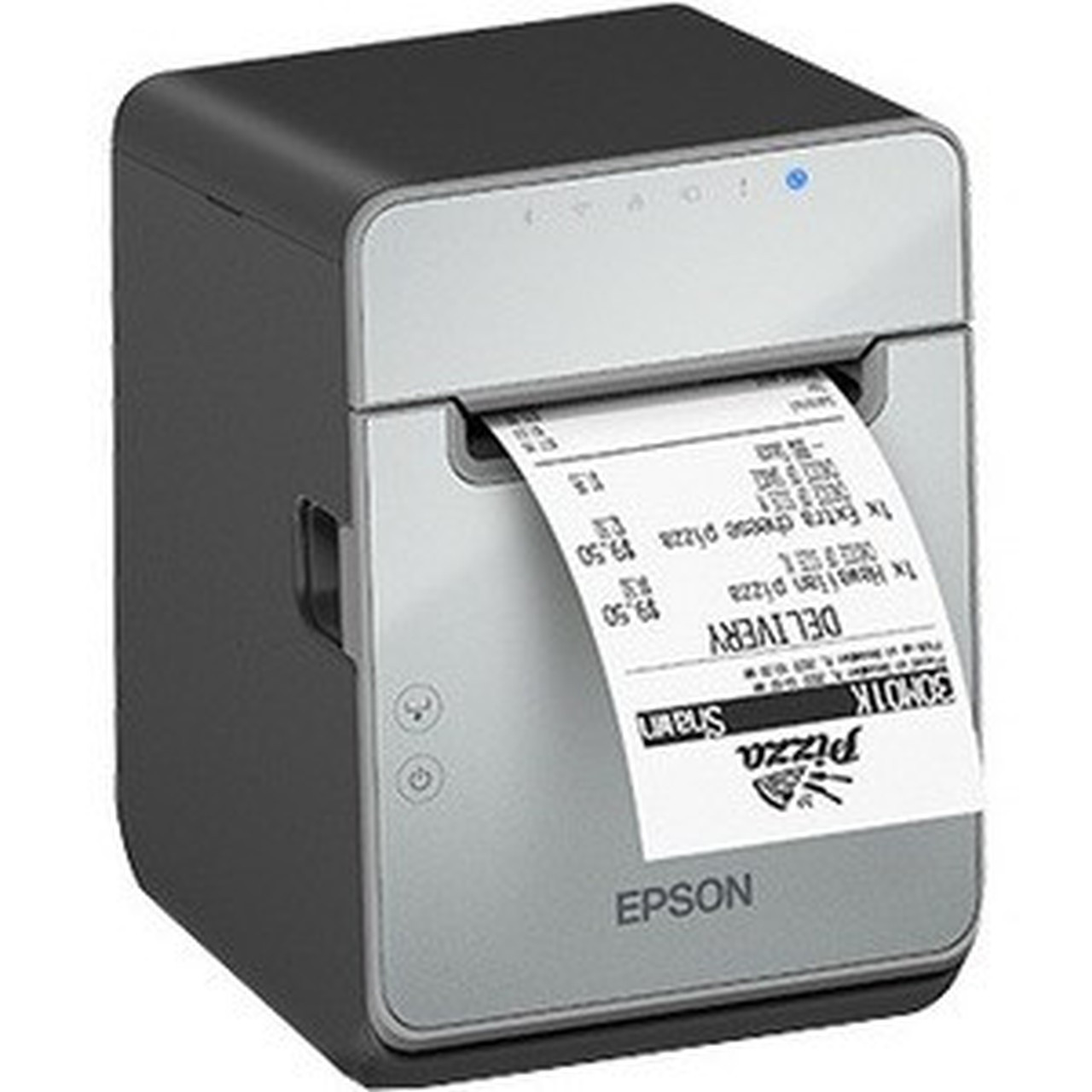 Epson OmniLink TM-L100 Desktop Direct Thermal Printer - Monochrome - Label Print - Ethernet - USB - USB Host - With Cutter - Black - - C31CJ52011