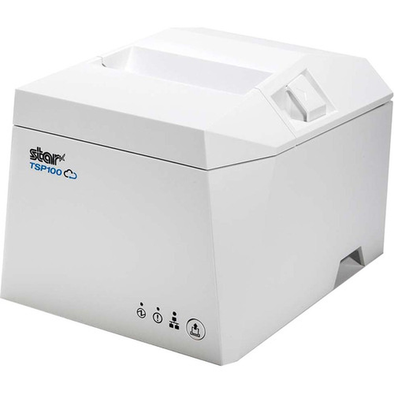 Star Micronics TSP143IVUW Thermal Receipt Printer - TSP100IV Thermal Cutter WLAN USB-C Ethernet LAN CloudPRNT White Ethernet 37951440