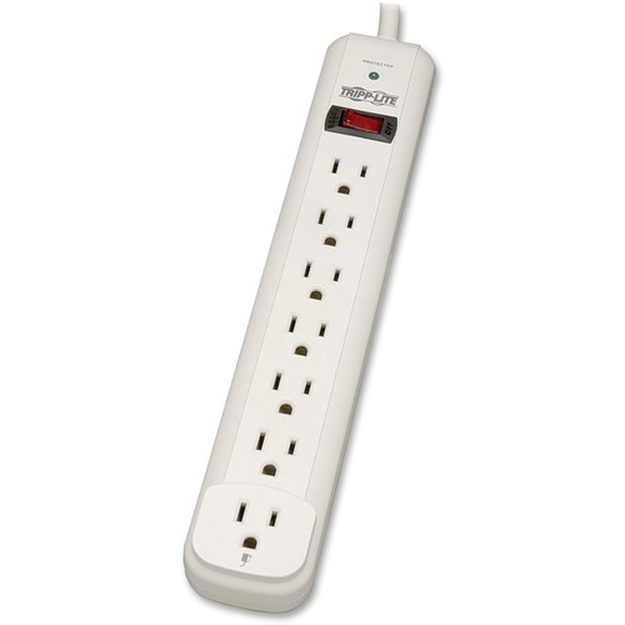 Tripp_Lite_Economical_AC_7-Outlet_Surge_Protector_-_7_x_NEMA_5-15R_-_180_kVA_-_1080_J_-_120_V_AC_Input_-_120_V_AC_Output_TLP725