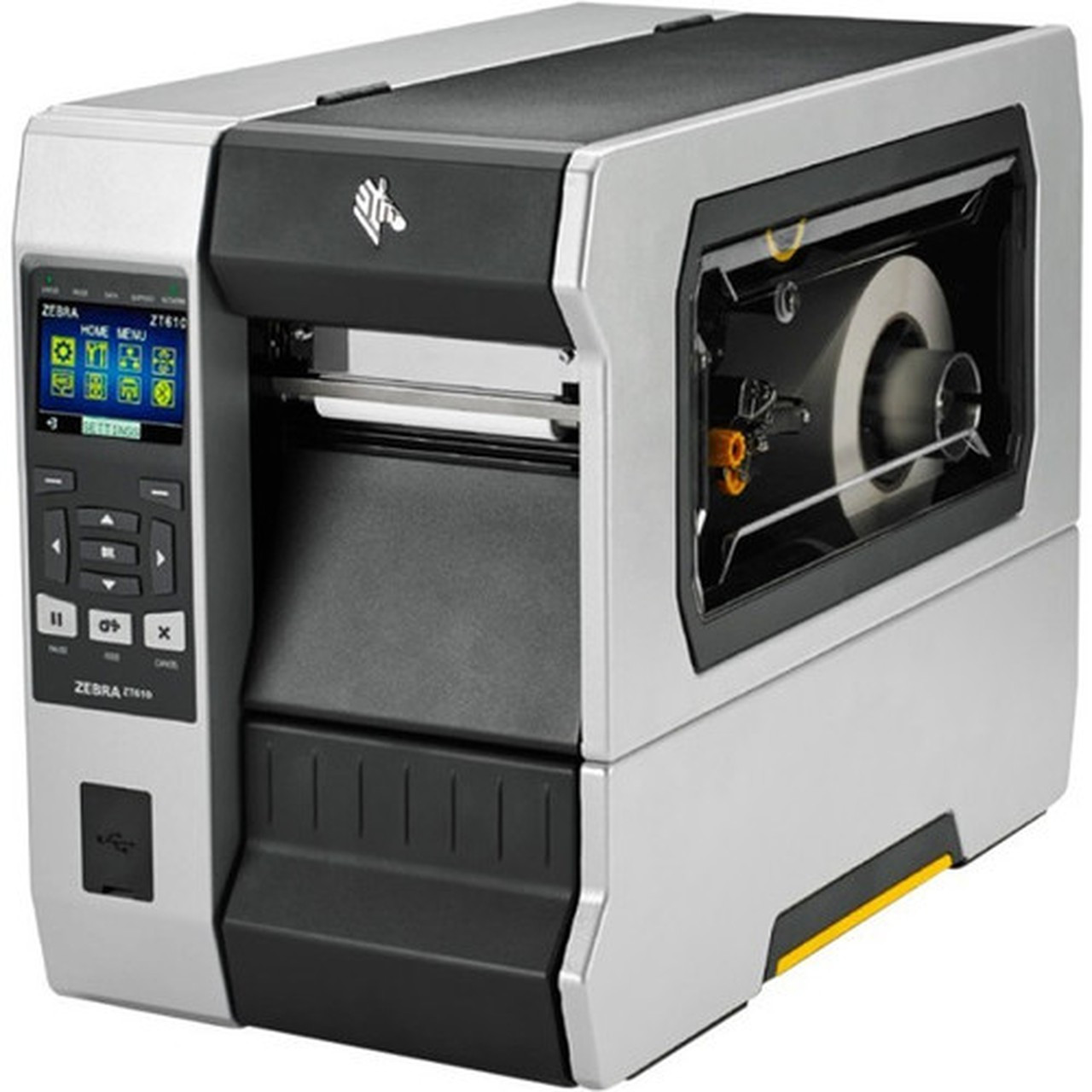 Zebra ZT610 Industrial Direct ThermalThermal Transfer Printer - Monochrome - Label Print - Ethernet - USB - Serial - Bluetooth - 30 ZT61046-T0101A0Z