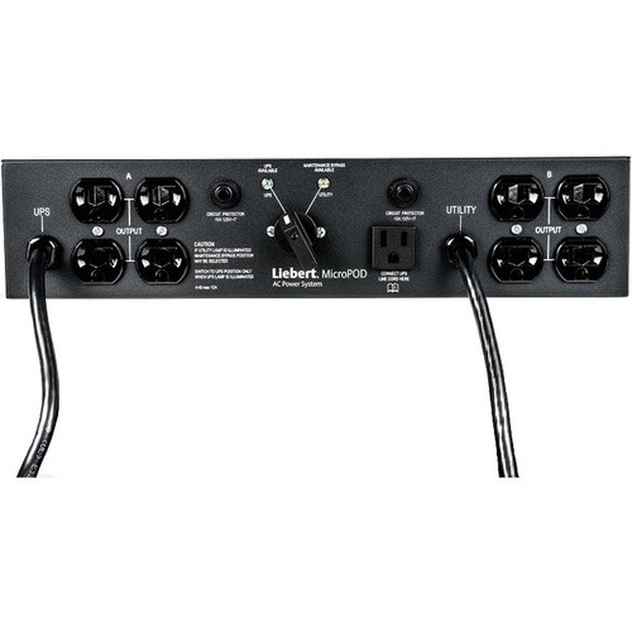 Liebert Micro Pod 3kVA PDU - 8 x NEMA 5-15R - 3kVA - Cabinet Rack-mountable MP2-115A
