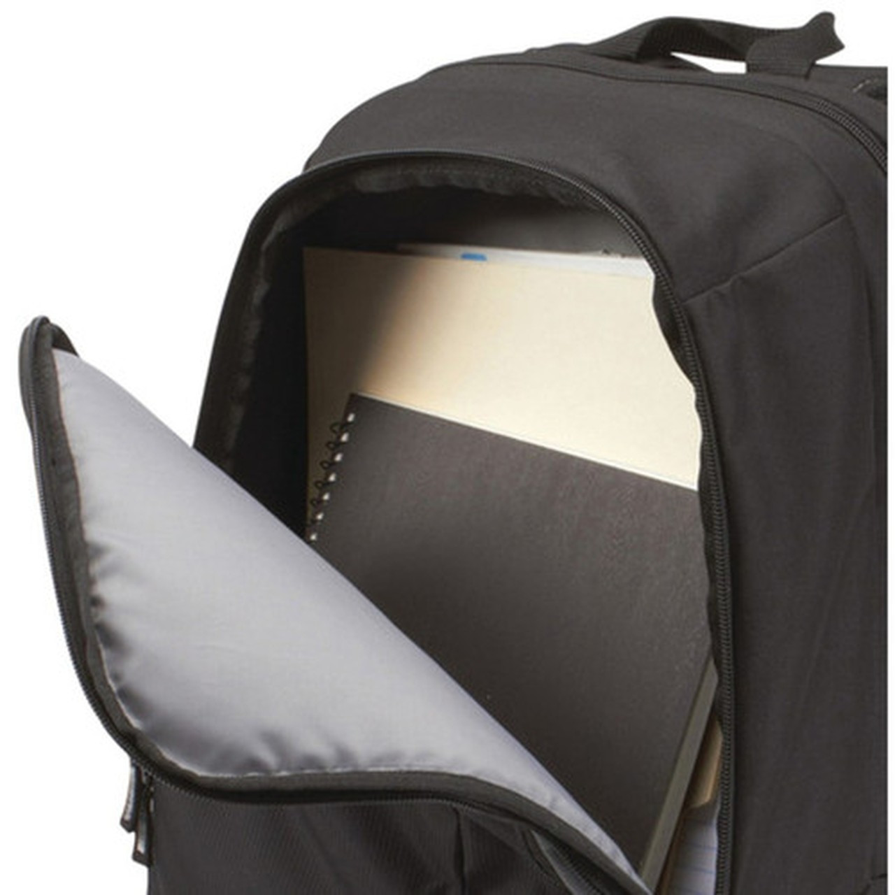 Case Logic VNB-217 Carrying Case Backpack for 17 Notebook - Black - Nylon Body - 2185 555 mm Height x 1315 334 mm Width x VNB-217