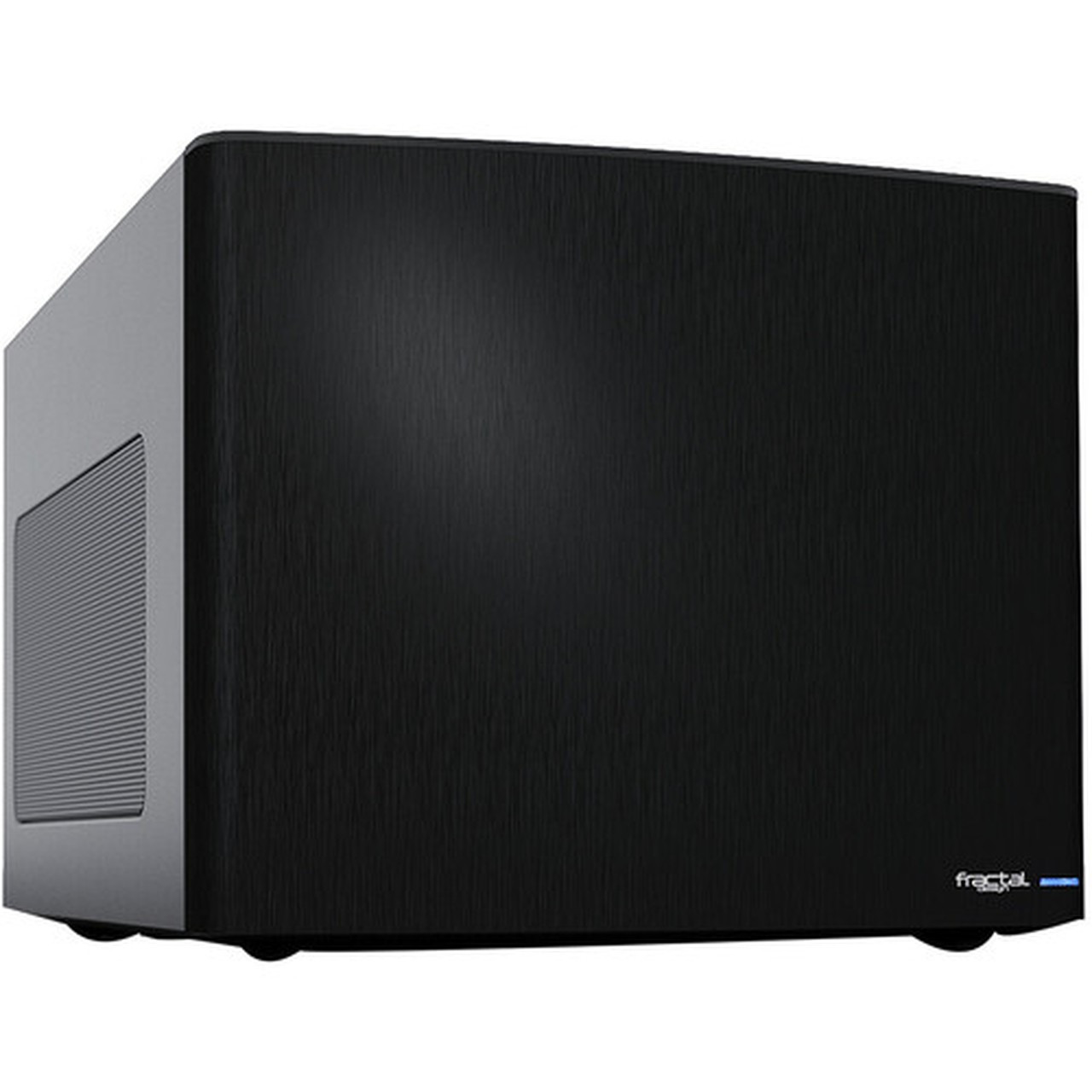Fractal Design Node 304 System Cabinet - Aluminum - 6 x Bay - 3 x Fans Installed - Mini ITX DTX Motherboard Supported - 3 x Fans FD-CA-NODE-304-BL