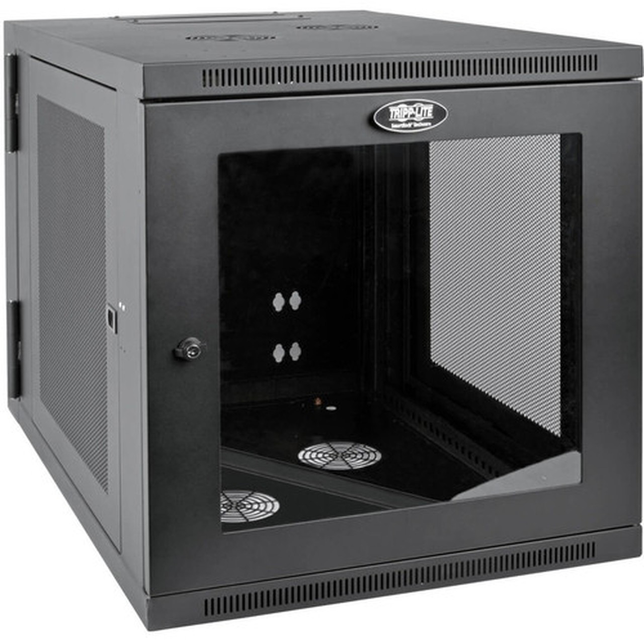 Tripp Lite SRW12US33G SmartRack 12U Server-Depth Wall-Mount Rack Enclosure Cabinet - For LAN Switch Patch Panel Server PDU - 12U x SRW12US33G