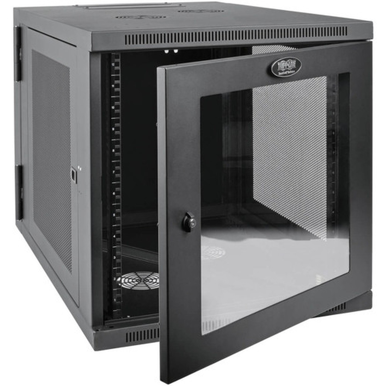 Tripp Lite SRW12US33G SmartRack 12U Server-Depth Wall-Mount Rack Enclosure Cabinet - For LAN Switch Patch Panel Server PDU - 12U x SRW12US33G