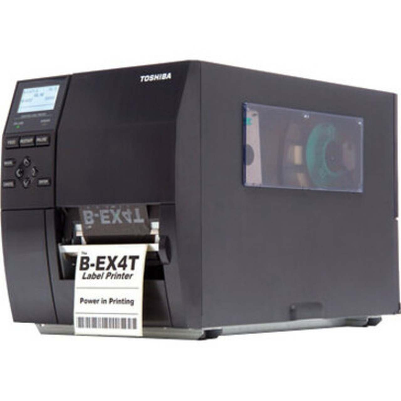 Toshiba B-EX4T1 GS Desktop Direct ThermalThermal Transfer Printer - Monochrome - Label Print - USB - 409 Print Width - 355 mms - - B-EX4T1-GS12-QM-RD