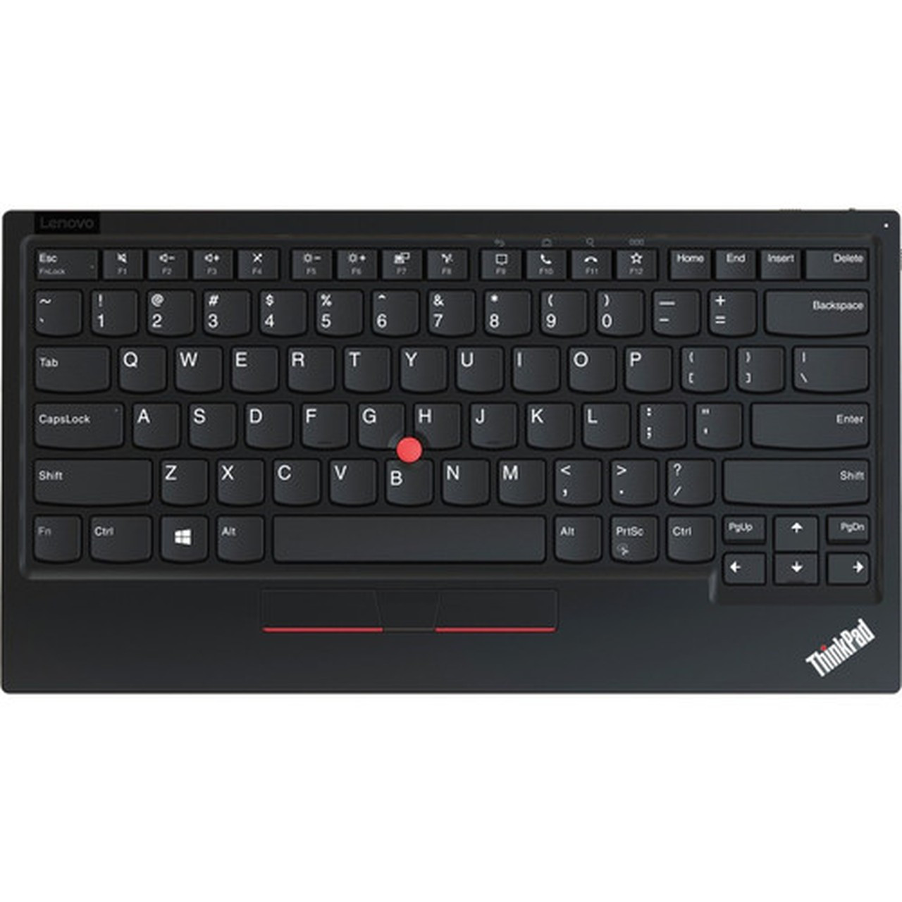 Lenovo ThinkPad TrackPoint Keyboard II - Wireless Connectivity - Bluetooth - 240 GHz - French Canada - Notebook - Trackpoint - PC - 4Y40X49498