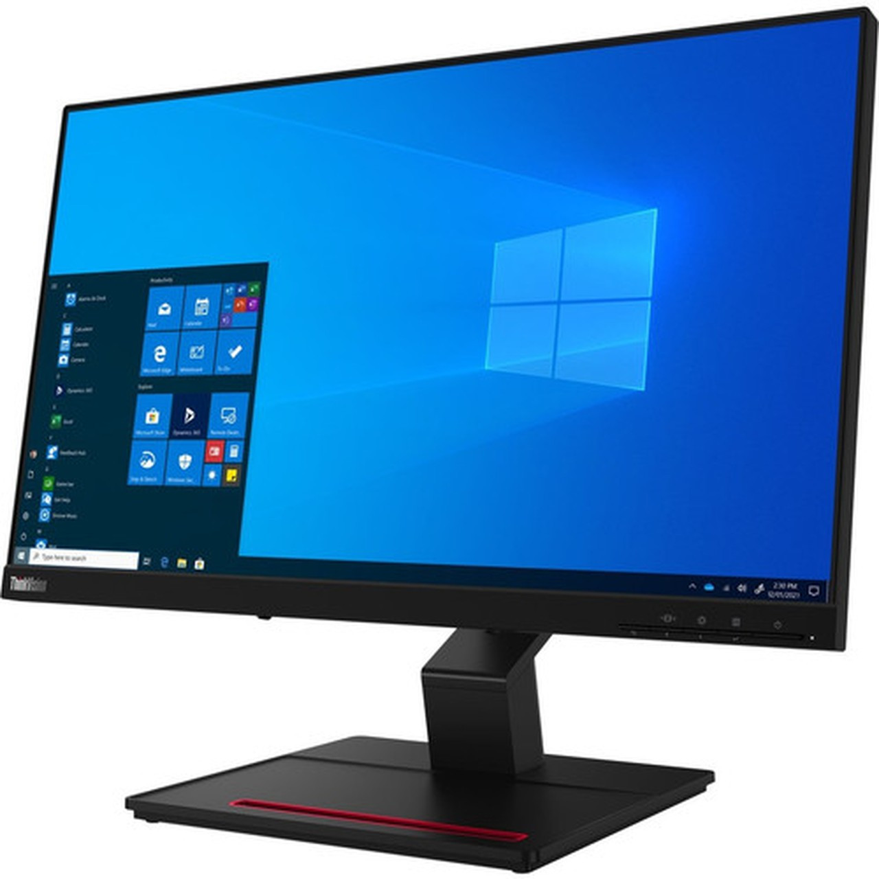 Lenovo ThinkVision T24T-20 24 Class LCD Touchscreen Monitor - 169 - 4 ms Extreme Mode - 238 Viewable - Capacitive - 10 Points - 62C5GAR1US
