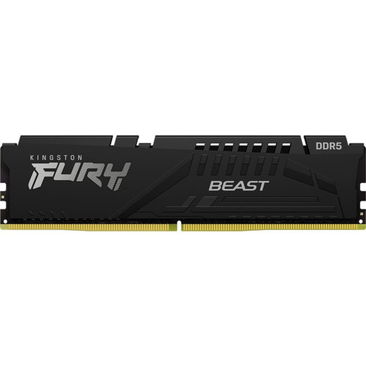 Kingston FURY Beast 16GB DDR5 SDRAM Memory Module - For Motherboard Desktop PC - 16 GB 1 x 16GB - DDR5-5600PC5-44800 DDR5 SDRAM - KF556C40BB-16