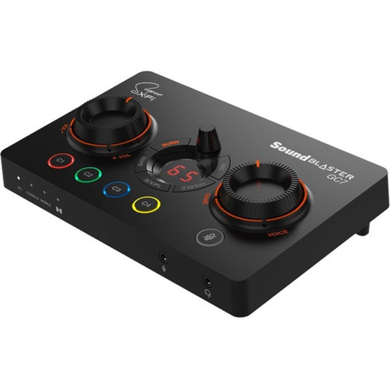 Sound Blaster Sound BlasterX GC7 External Sound Box - 24 bit DAC Data Width - 71 Sound Channels - External - USB Type C - 3 Byte 192 70SB185000000