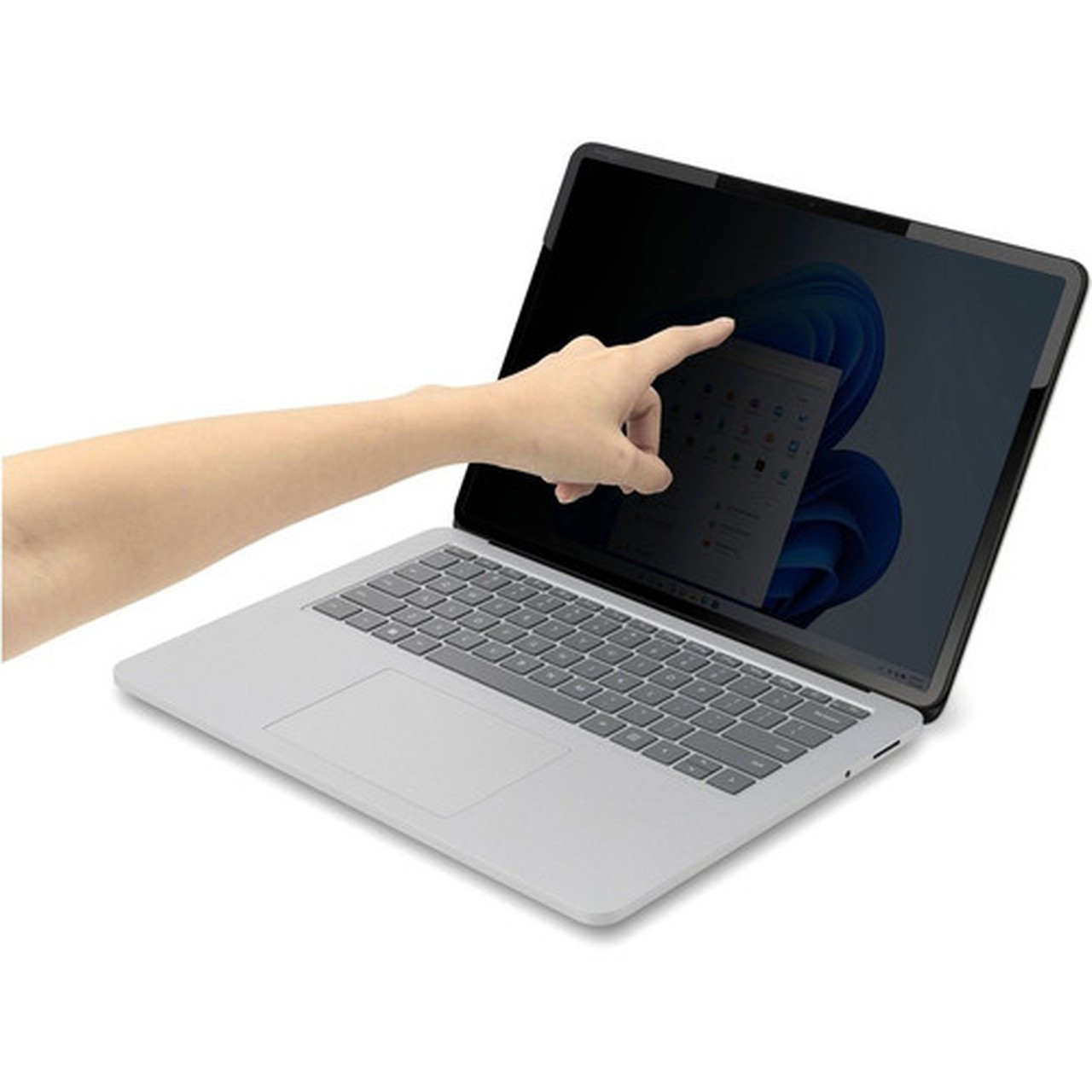 ACCO MagPro Elite Magnetic Privacy Screen for Surface Laptop Studio Black - For LCD Notebook - Polyethylene Terephthalate PET - K51701WW