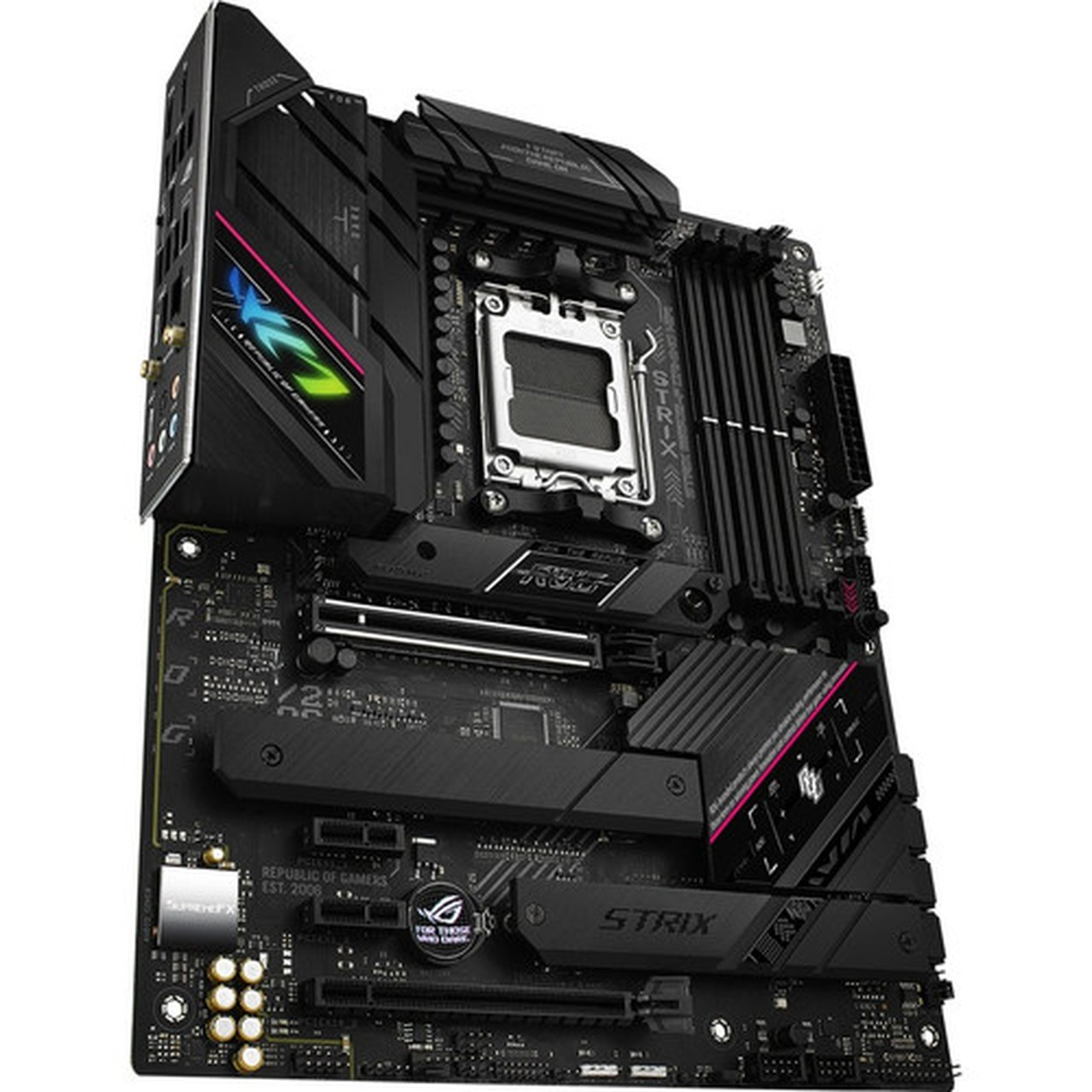 Asus ROG Strix B650E-F GAMING WIFI Gaming Desktop Motherboard - AMD B650 Chipset - Socket AM5 - ATX - Ryzen Processor Supported - 128 ROG STRIX B650E-F GAMING WIFI