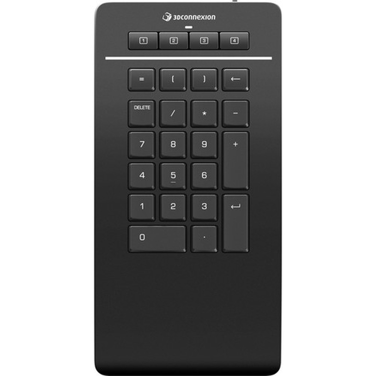 3Dconnexion Numpad Pro Keypad - Wireless Connectivity - Bluetooth - 240 GHz - USB Type C Interface - Notebook Keyboard Mouse - PC 3DX-700105
