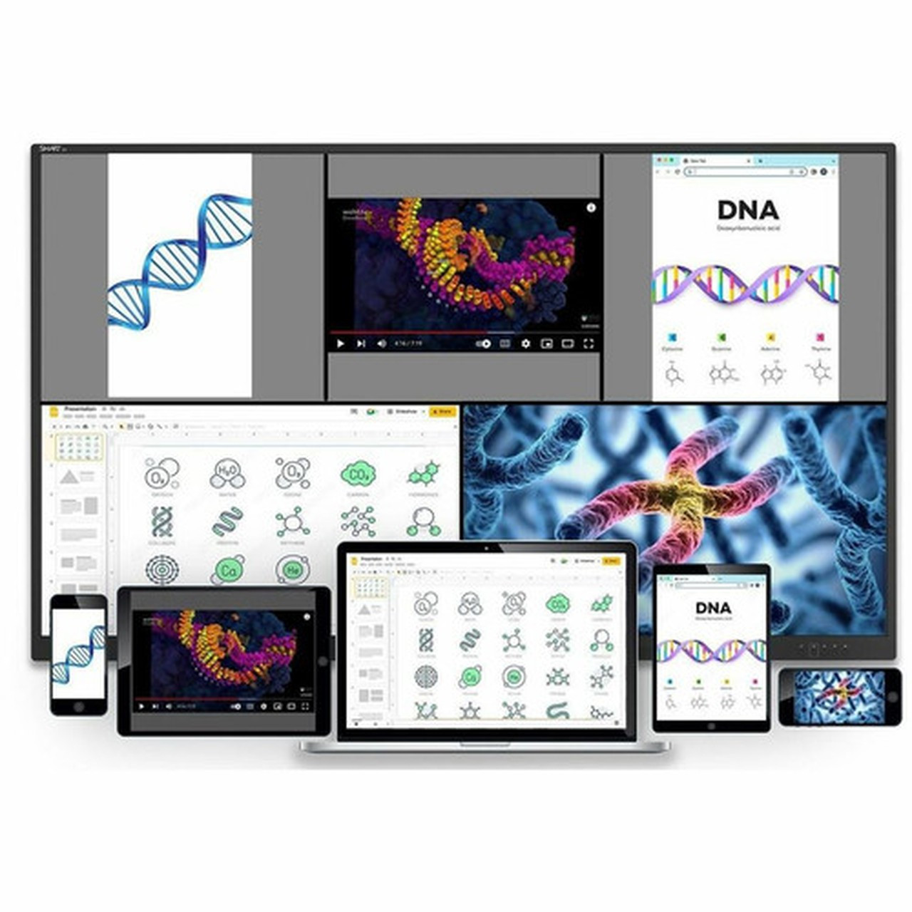 SMART Board GX175-V2 Collaboration Display - 75 LCD - 4 GB DDR4 SDRAM - Infrared IrDA - Touchscreen - 169 Aspect Ratio - 3840 x - SBID-GX175-V2