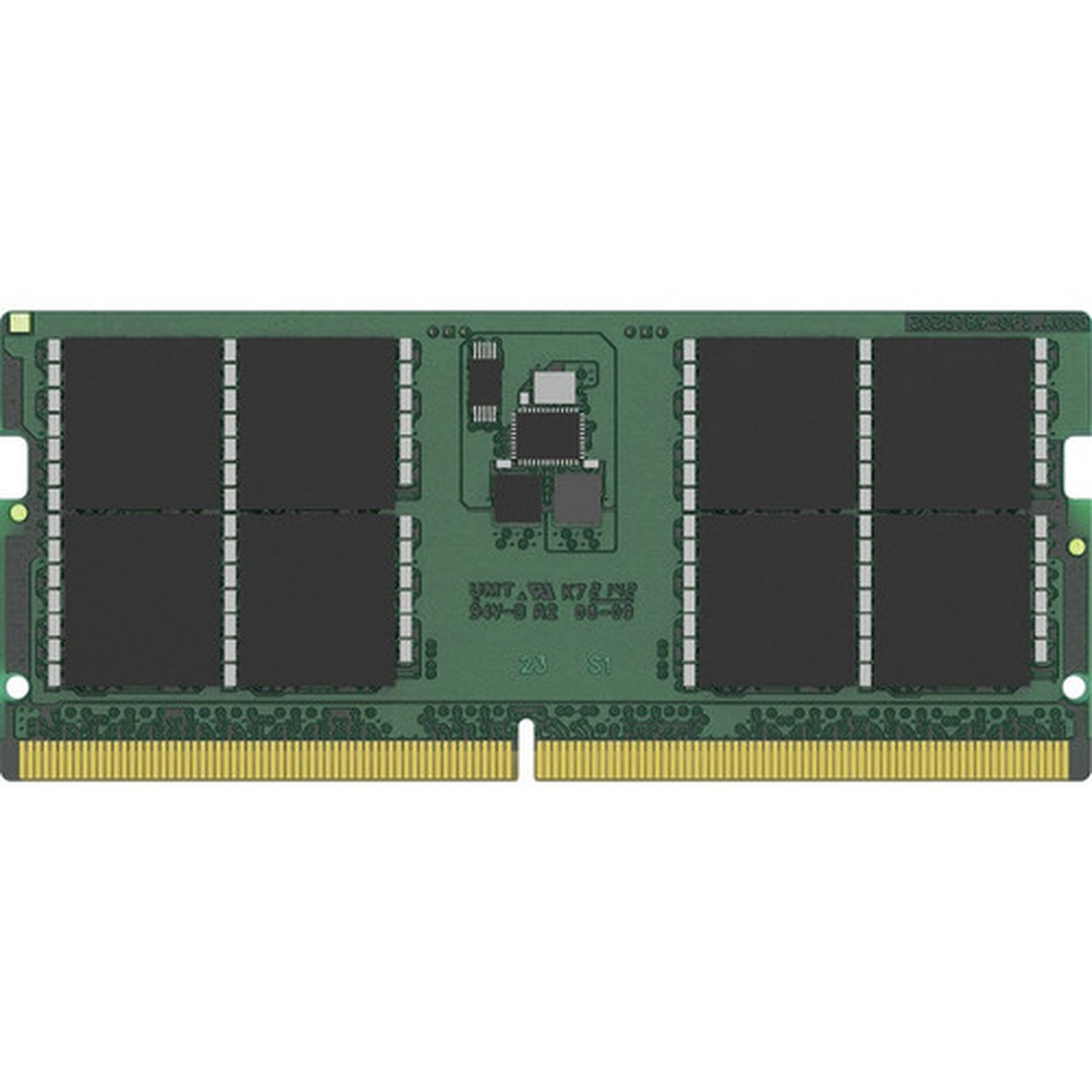 Kingston 32GB DDR5 SDRAM Memory Module - For Notebook - 32 GB - DDR5 5200PC5-41600 DDR5 SDRAM - 5200 MHz Dual-rank Memory - CL42 - V KCP552SD8-32