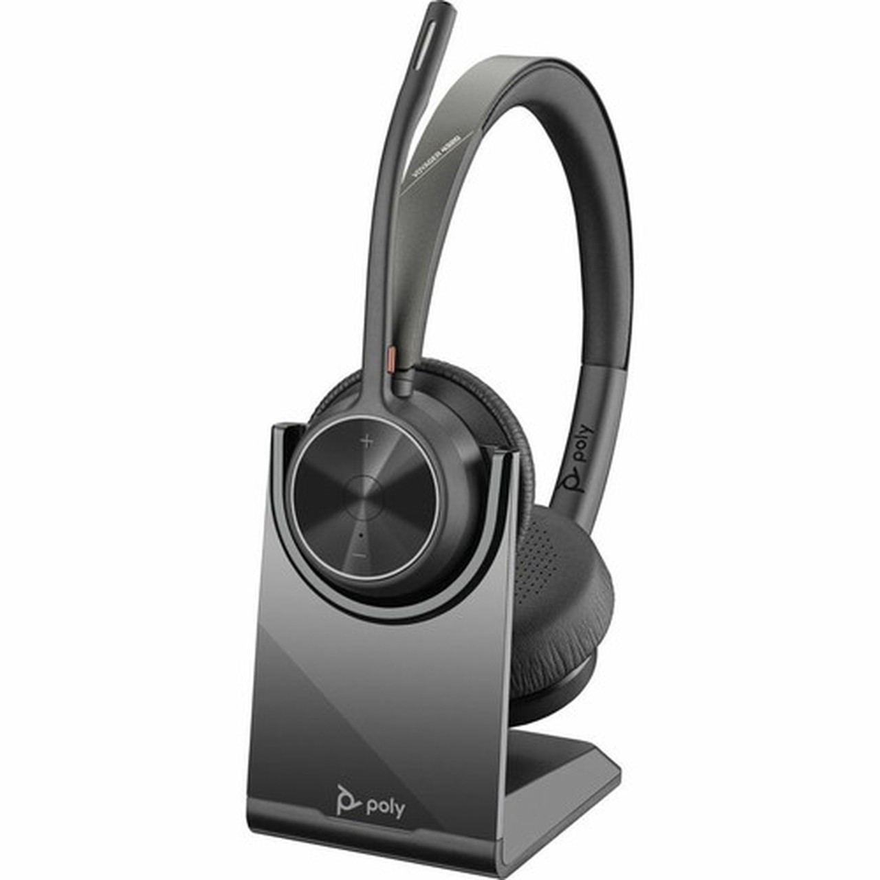 Poly Voyager 4320 USB-C with charge stand Headset - Siri Google Assistant - Stereo - USB Type A USB Type C - WiredWireless - - 164 77Z31AA
