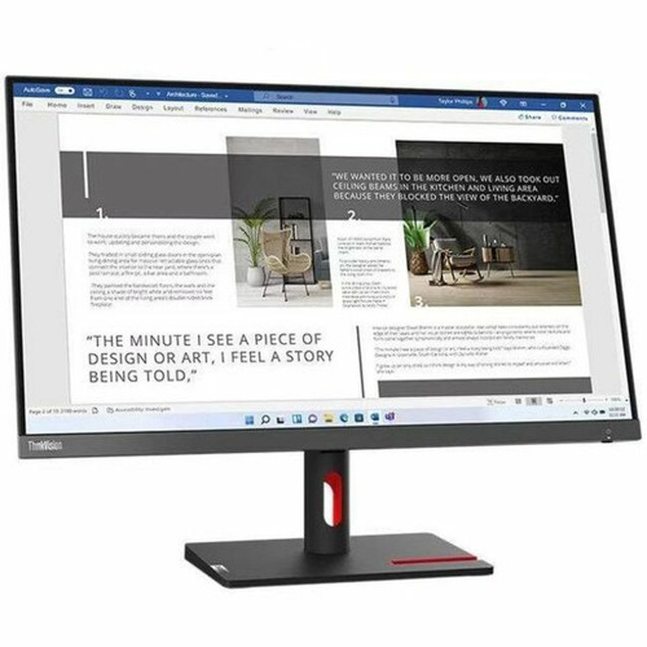 Lenovo ThinkVision S27i-30 27 Class Full HD LED Monitor - 169 - Storm Gray - 27 Viewable - In-plane Switching IPS Technology - - 63DFKAT4US