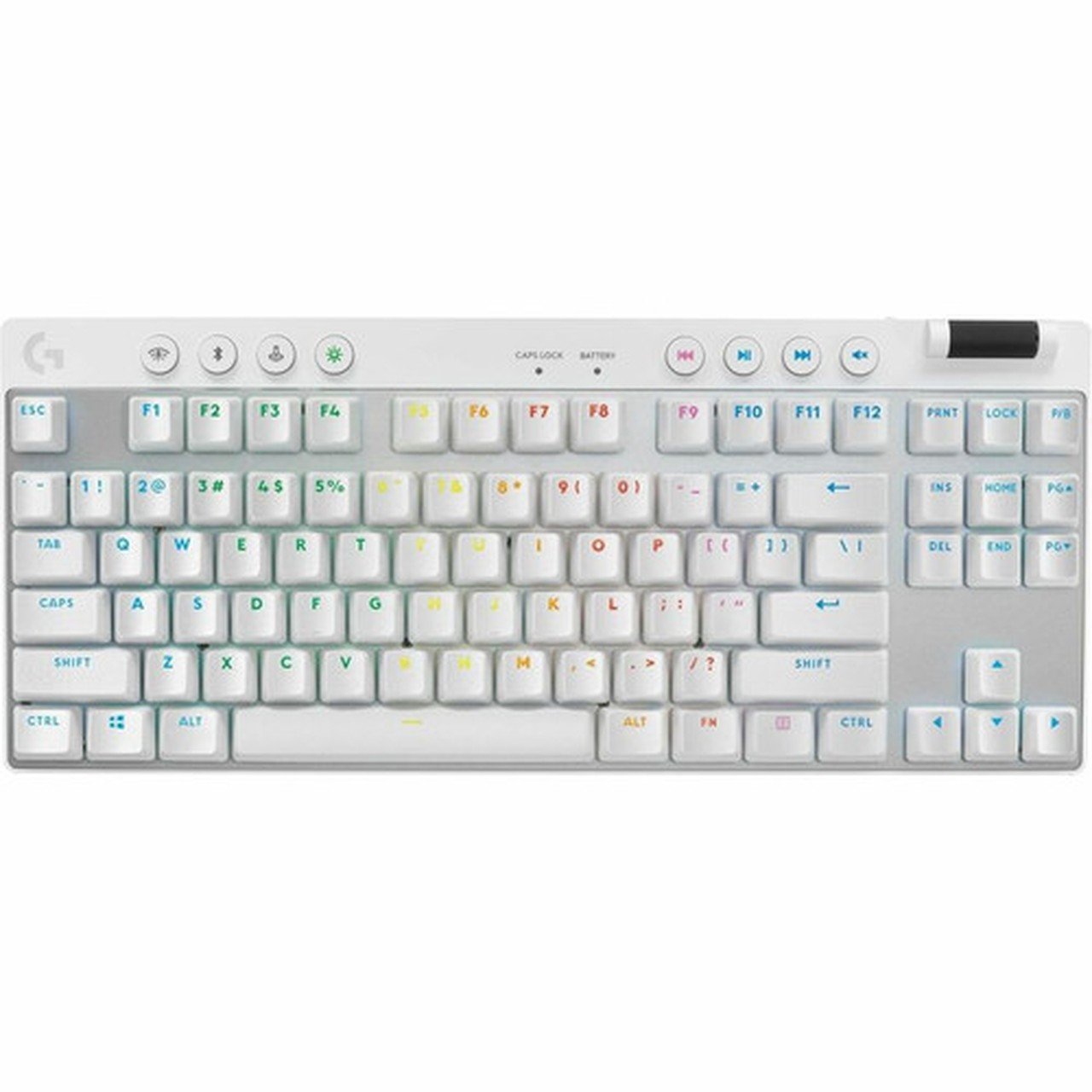 Logitech G PRO X TKL Lightspeed Gaming Keyboard - Wireless Connectivity - Bluetooth - 3281 ft 10000 mm - 240 GHz - USB 20 - RGB - 920-012143