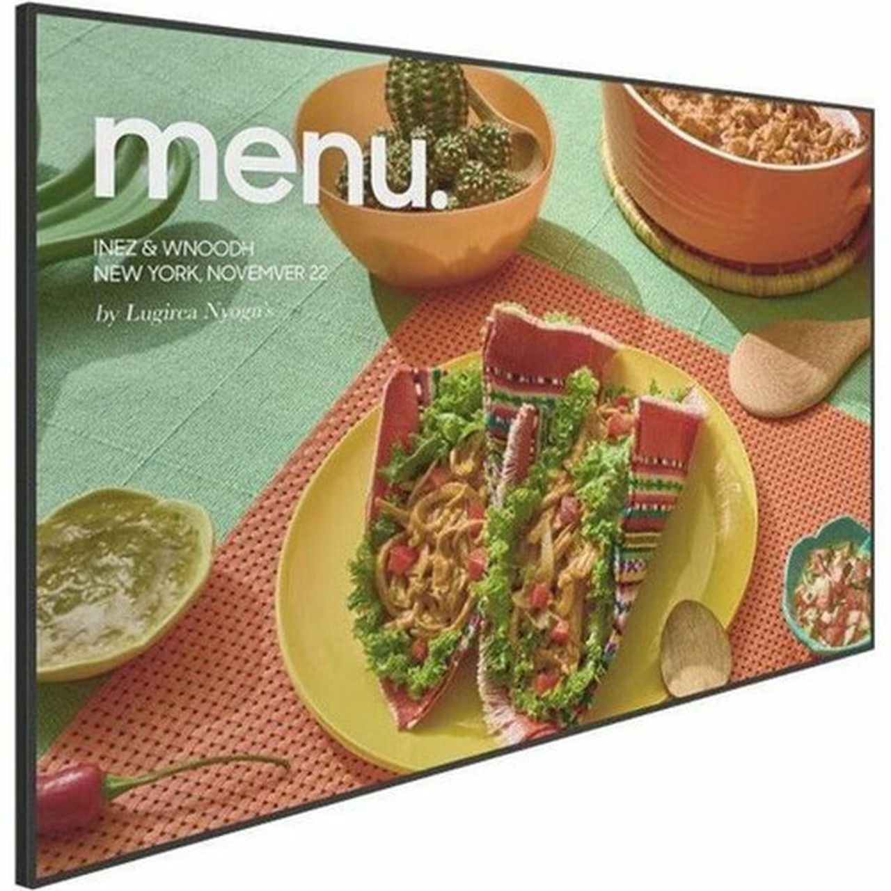 Samsung QM50C Digital Signage Display - 43 LCD - In-plane Switching IPS Technology - 24 Hours7 Days Operation Cortex A73 160 GHz LH43QMCEBGCXGO
