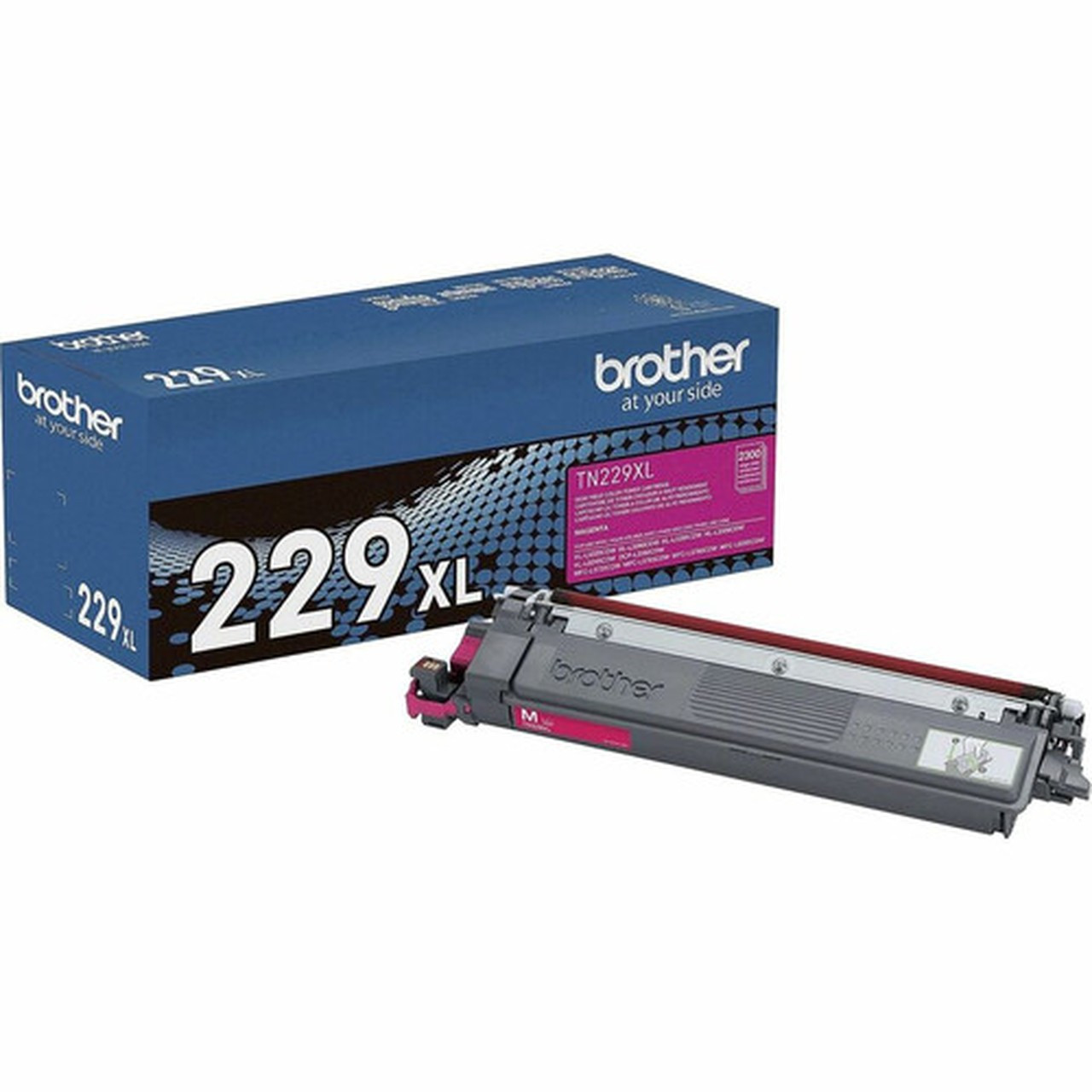 Brother Original High Yield Laser Toner Cartridge - Magenta - 1 Each - 2300 Pages Magenta TN229XLM