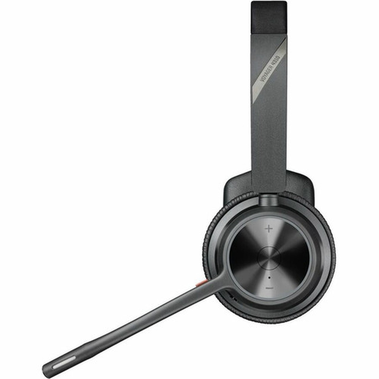 Poly Voyager 4310 USB-C Headset with Charge Stand - Siri Google Assistant - Mono - Wireless - Bluetooth - 2986 ft - 20 Hz - 20 kHz - 77Y96AA