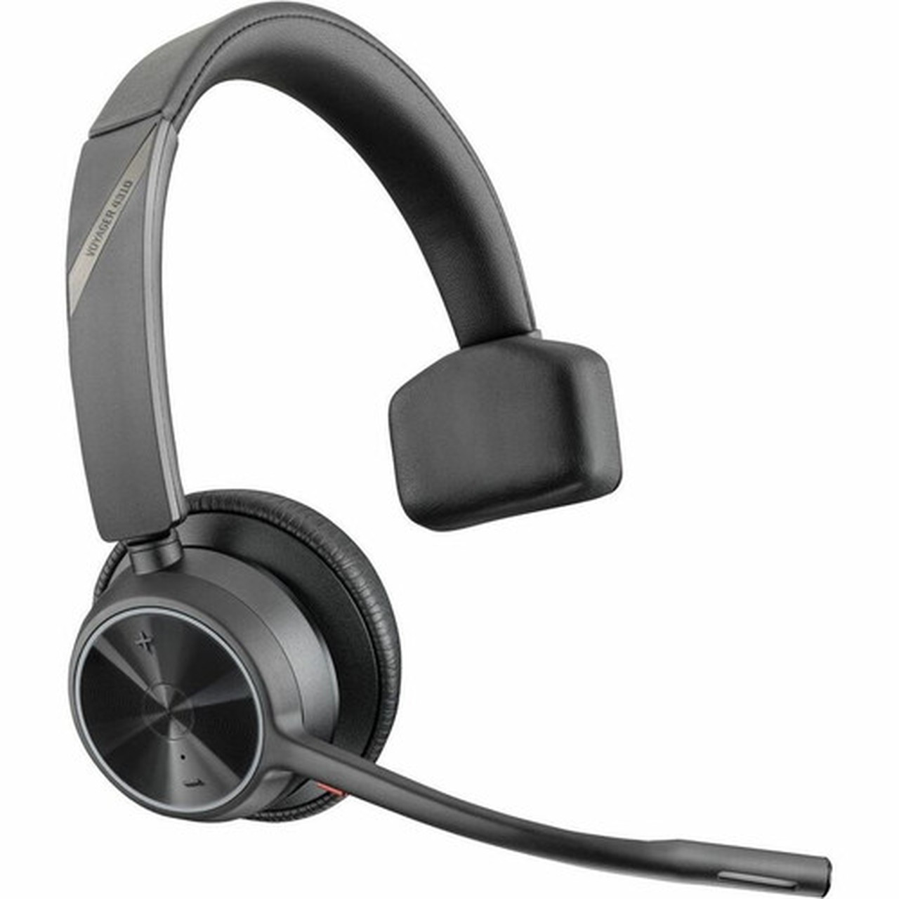 Poly Voyager 4310 USB-C Headset with Charge Stand - Siri Google Assistant - Mono - Wireless - Bluetooth - 2986 ft - 20 Hz - 20 kHz - 77Y96AA