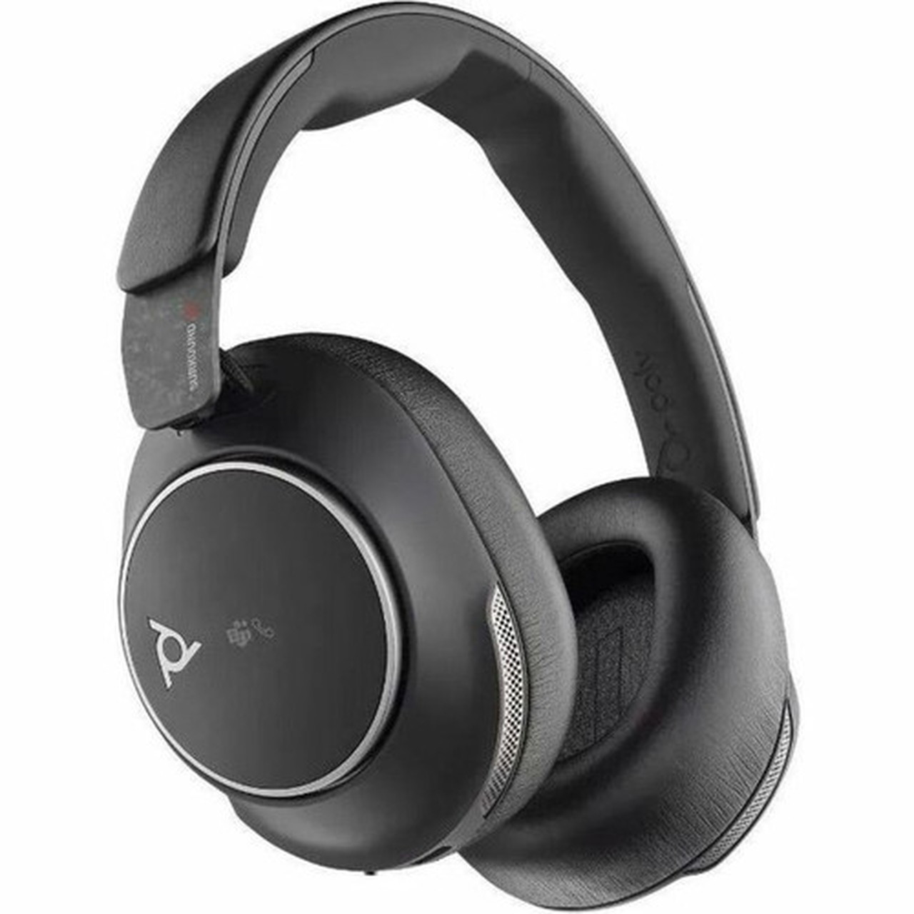 Poly Voyager Surround 80 UC Headset - Stereo - Wireless - Bluetooth - 98 ft - 20 Hz - 16 kHz - Over-the-ear - Binaural - Circumaural - 8G7T9AA