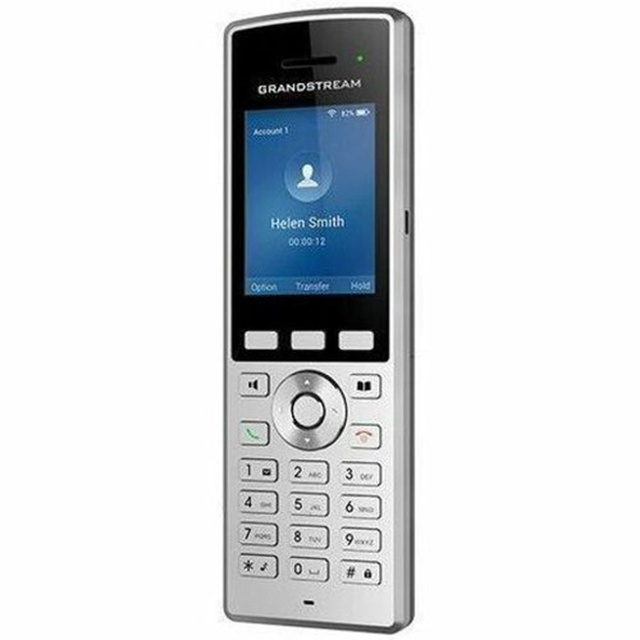Grandstream WP822 IP Phone - Cordless - Wi-Fi Bluetooth - 2 x Total Line - VoIP - IEEE 80211abgnac WP822