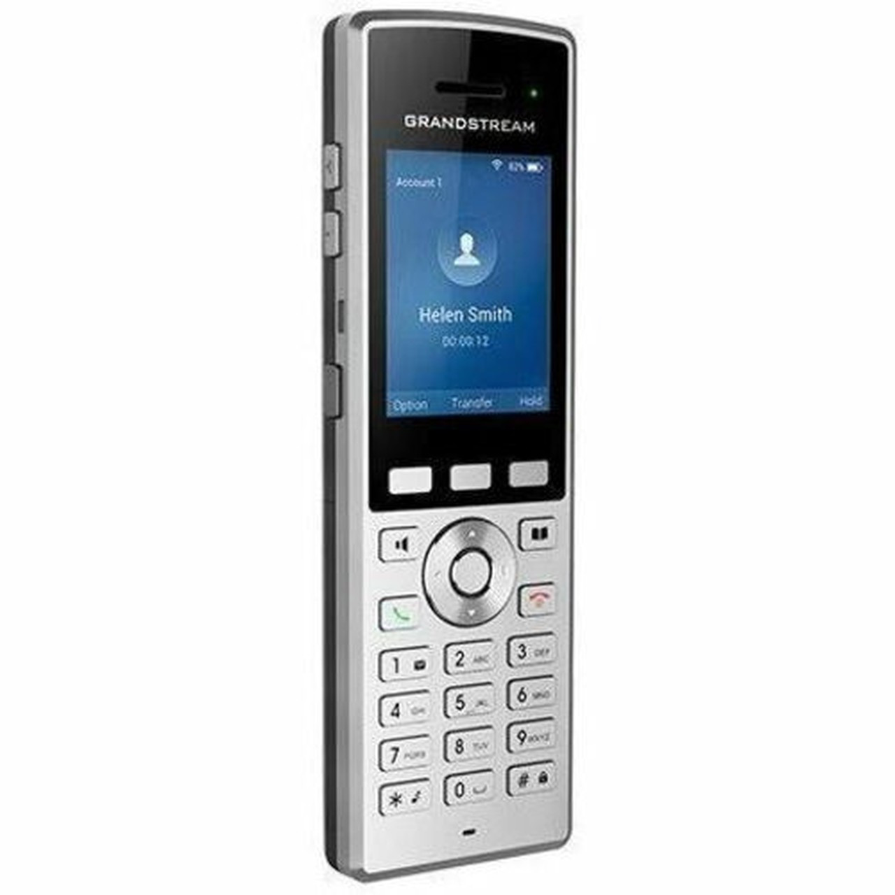 Grandstream WP822 IP Phone - Cordless - Wi-Fi Bluetooth - 2 x Total Line - VoIP - IEEE 80211abgnac WP822