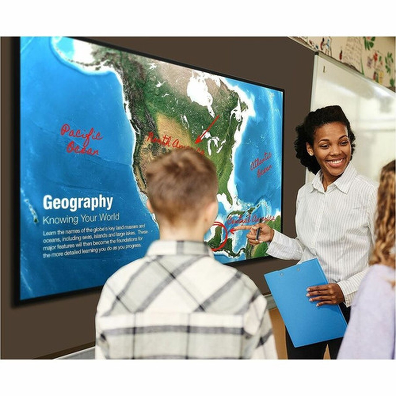 Sharp AQOUS BOARD 4WB55FT5U Collaboration Display - 55 LCD - Infrared IrDA - Touchscreen - 3840 x 2160 - LED - 270 cdm178 - - - 4WB55FT5U