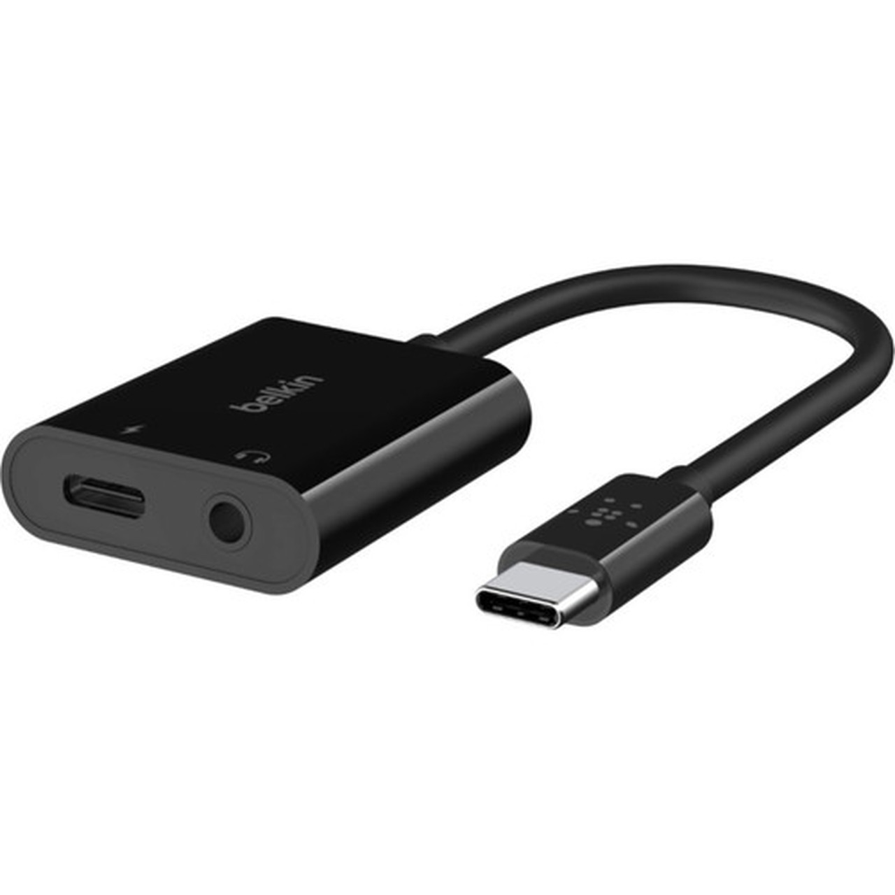 Belkin 35mm Audio  USB-C Charge Adapter - Mini-phoneUSB-C AudioData Transfer Cable - First End 1 x USB Type C - Male - Second 1 x NPA004btBK
