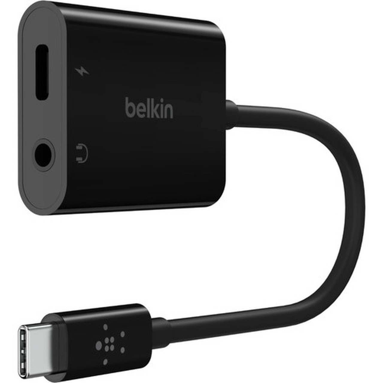 Belkin 35mm Audio  USB-C Charge Adapter - Mini-phoneUSB-C AudioData Transfer Cable - First End 1 x USB Type C - Male - Second 1 x NPA004btBK