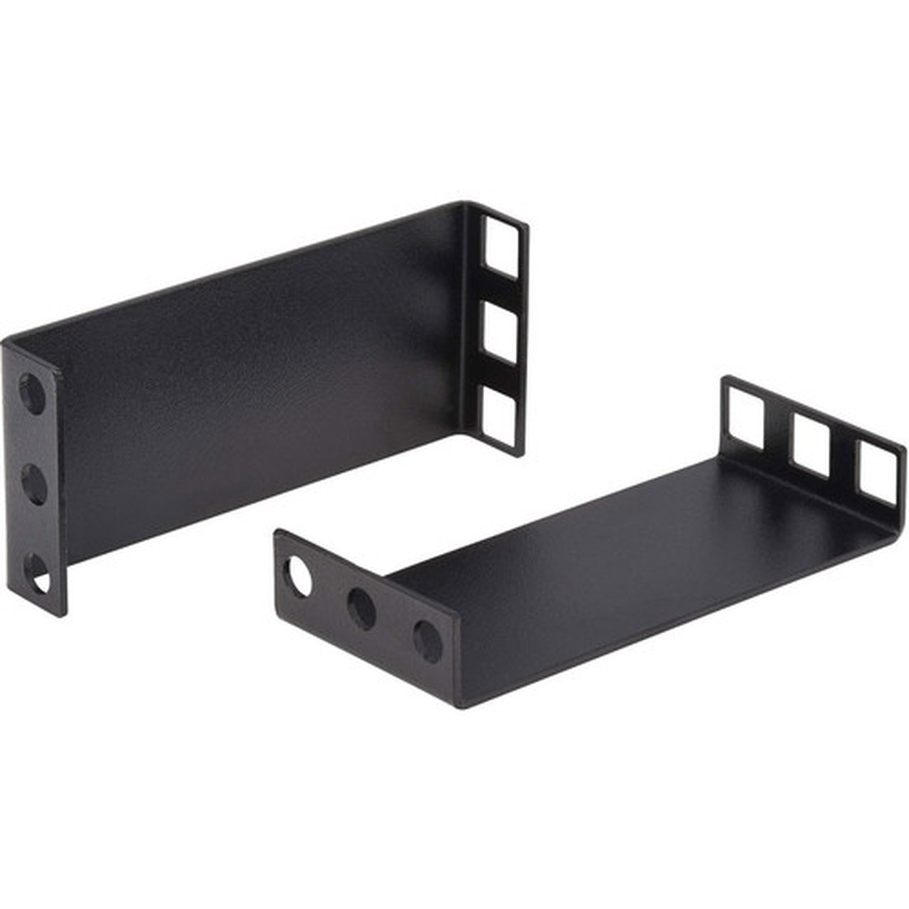 Tripp Lite by Eaton SmartRack SRRAILDPTH1U Mounting Rail Kit for Rack Server Rack Equipment Enclosure - Black - 2 SRRAILDPTH1U