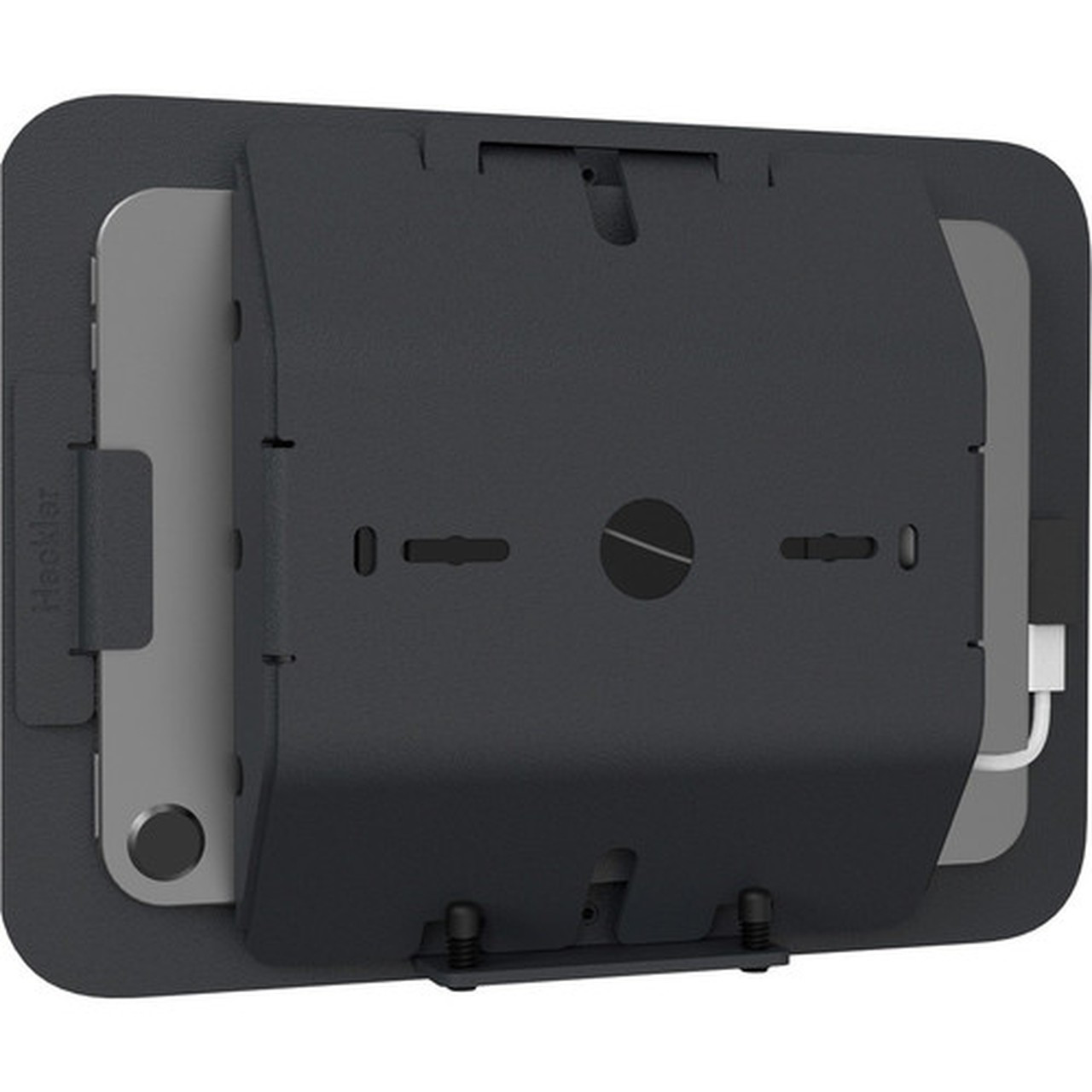 Heckler Design Wall Mount for iPad mini 6th Generation Gang Box Mounting Box Power Adapter Network Adapter - Black Gray H658-BG
