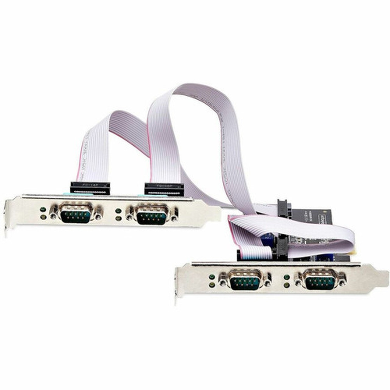StarTechcom 4-Port Serial PCIe Card Quad-Port RS232RS422RS485 Card 16C1050 UART ESD Protection WindowsLinux TAA-Compliant -  PS74ADF-SERIAL-CARD