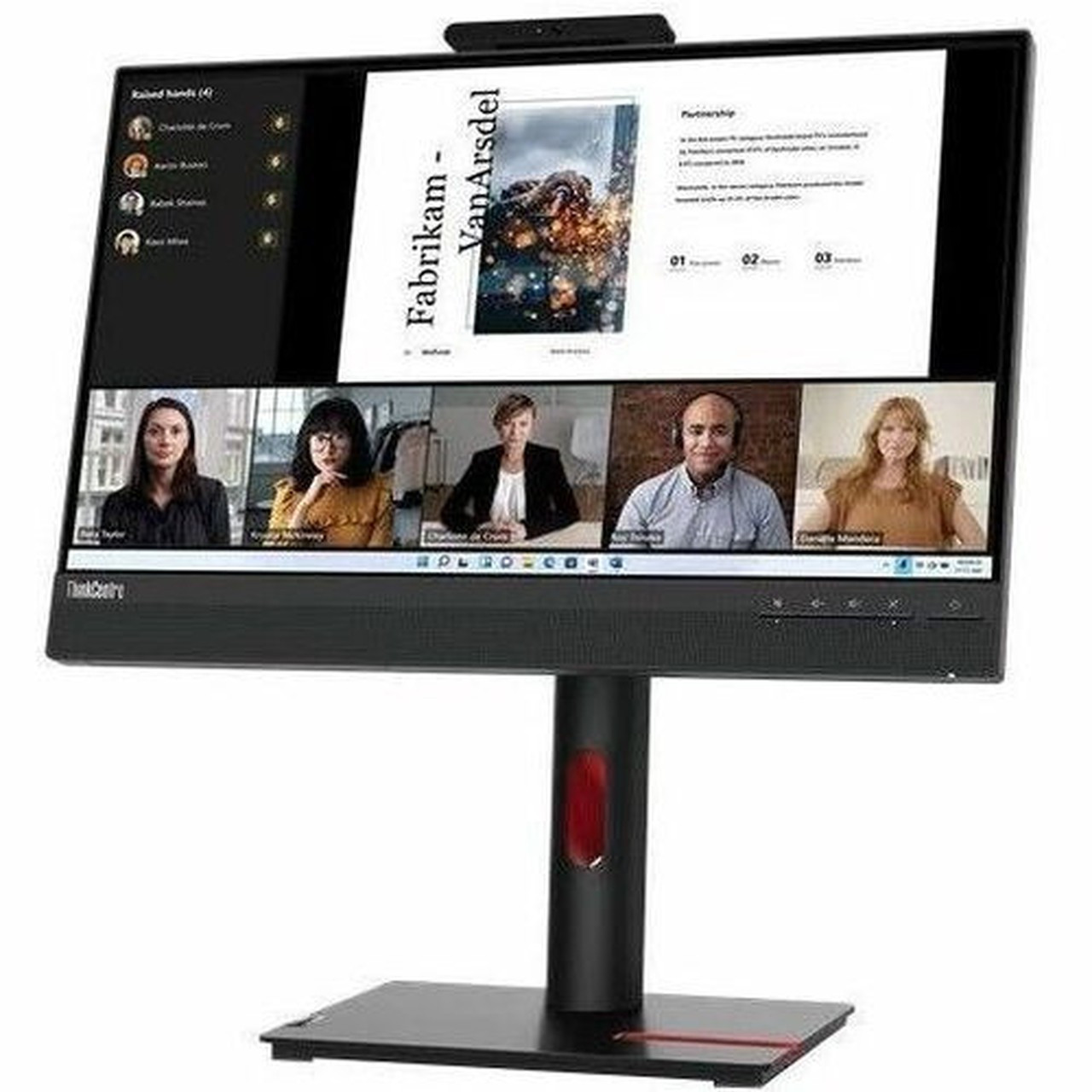 Lenovo ThinkCentre Tiny-In-One 22 Gen 5 22 Class Webcam Full HD LED Monitor - 169 - Black - 215 Viewable - In-plane Switching - - 12N9GAR1US