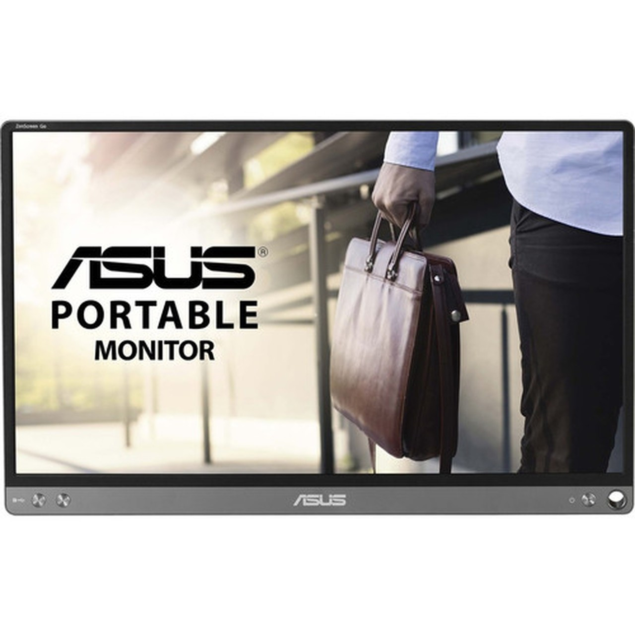 Asus ZenScreen MB16ACE 16 Class Full HD LCD Monitor - 169 - Dark Gray - 156 Viewable - In-plane Switching IPS Technology - 1920 MB16ACE