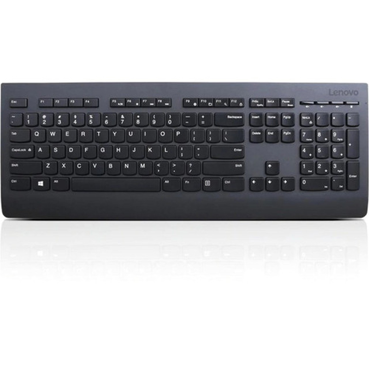 Lenovo Professional Wireless Keyboard - French Canadian - Wireless Connectivity - RF - 240 GHz - USB Interface Multimedia Hot Keys 4X30H56853