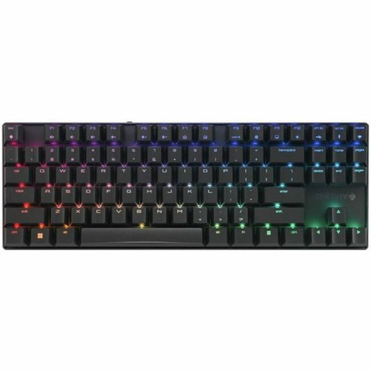 CHERRY MX BOARD 30 S Gaming Keyboard - Cable Connectivity - USB Type A Interface Next Track PlayPause Mute Volume Up Volume Lock G80-3874LWAUS-2