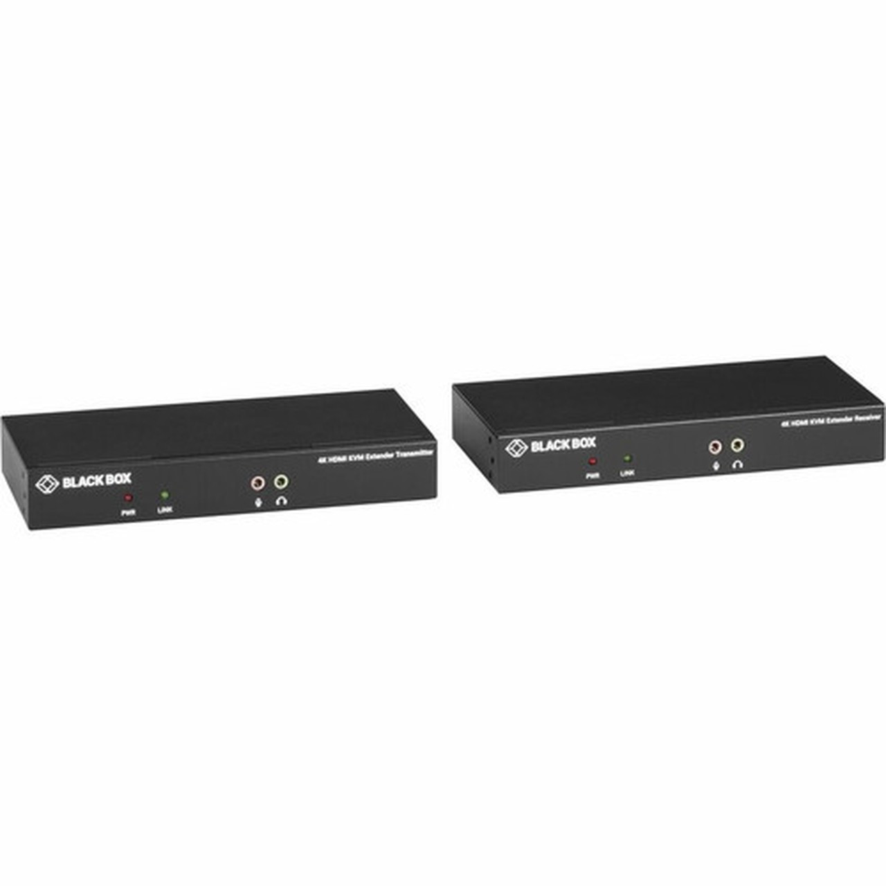 Black Box KVXLCH-100 Video Extender TransmitterReceiver - 1 Input Device - 1 Output Device - 328 ft 9997440 mm Range - 2 x Network KVXLCH-100
