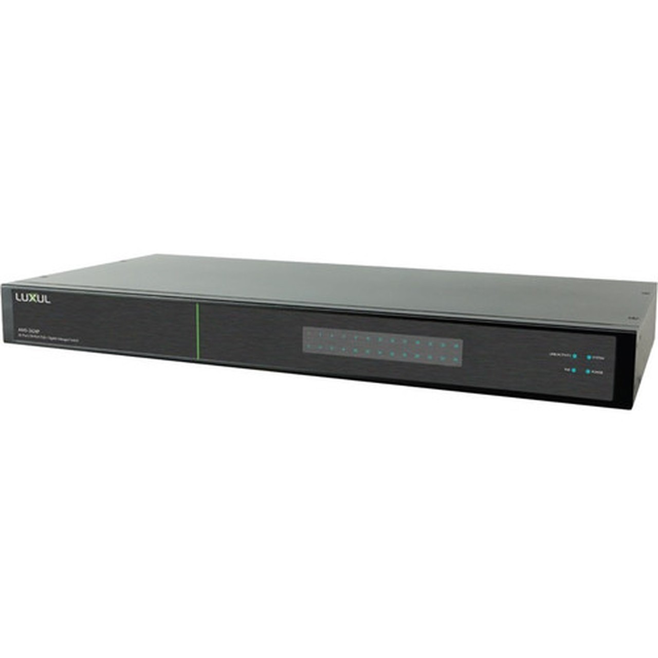 On-Q 26-Port Gigabit Stackable PoE L2L3 Managed Switch - 26 Ports - Manageable - Gigabit Ethernet - 1000Base-T 1000Base-X - 3 Layer AMS-2624P