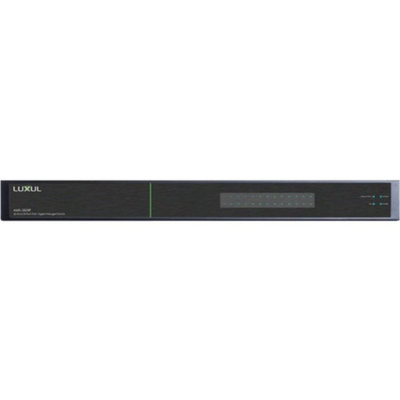 On-Q 26-Port Gigabit Stackable PoE L2L3 Managed Switch - 26 Ports - Manageable - Gigabit Ethernet - 1000Base-T 1000Base-X - 3 Layer AMS-2624P