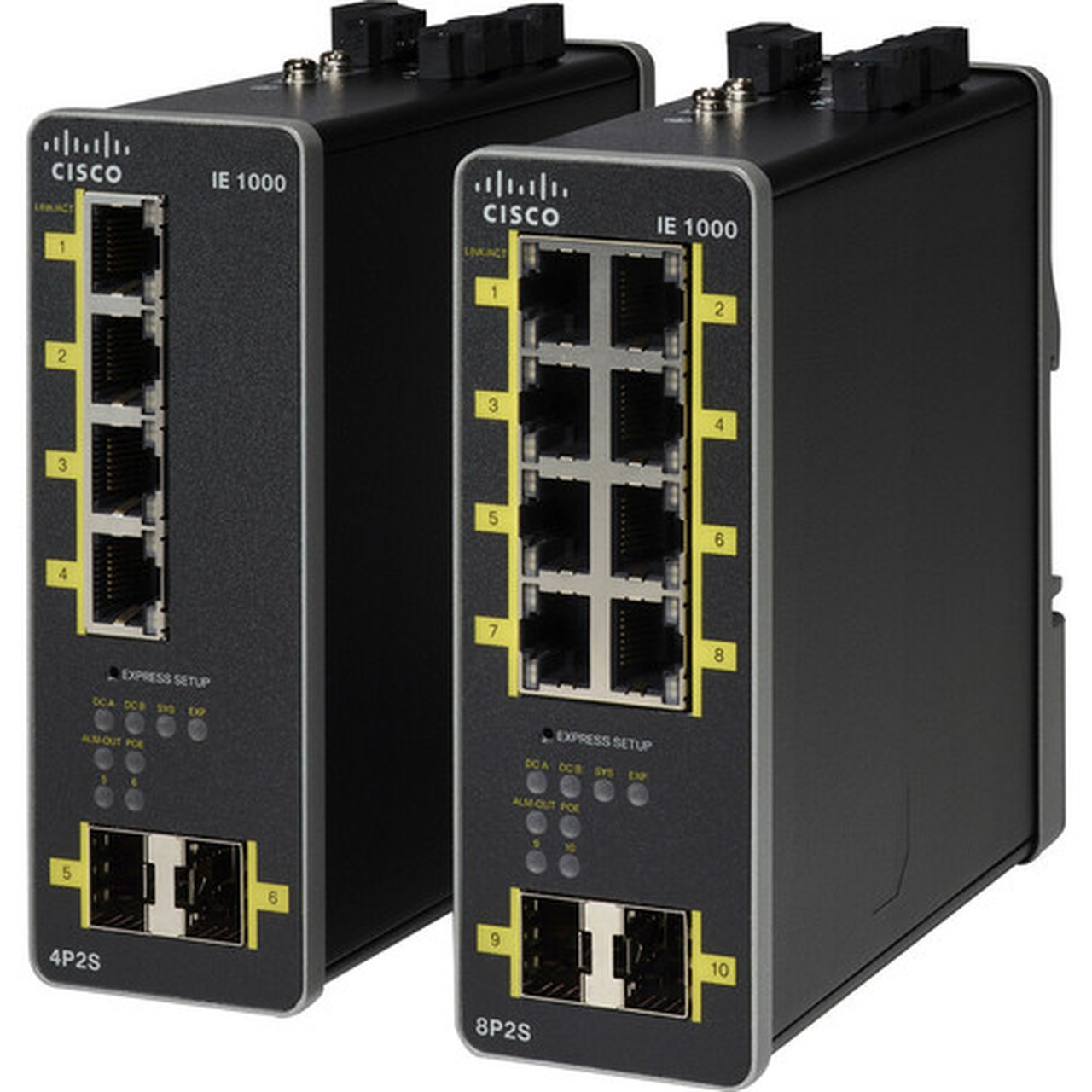 Cisco IE 1000-4P2S-LM Industrial Ethernet Switch - 4 Ports - Manageable - Gigabit Ethernet Fast Ethernet - 1000Base-X 10100Base-TX IE-1000-4P2S-LM-RF