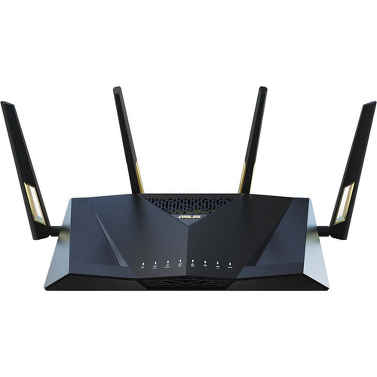 Asus RT-AX88U PRO Wi-Fi 6 IEEE 80211ax Ethernet Wireless Router - Dual Band - 240 GHz ISM Band - 5 GHz UNII Band - 4 x Antenna4 x - RT-AX88U PRO