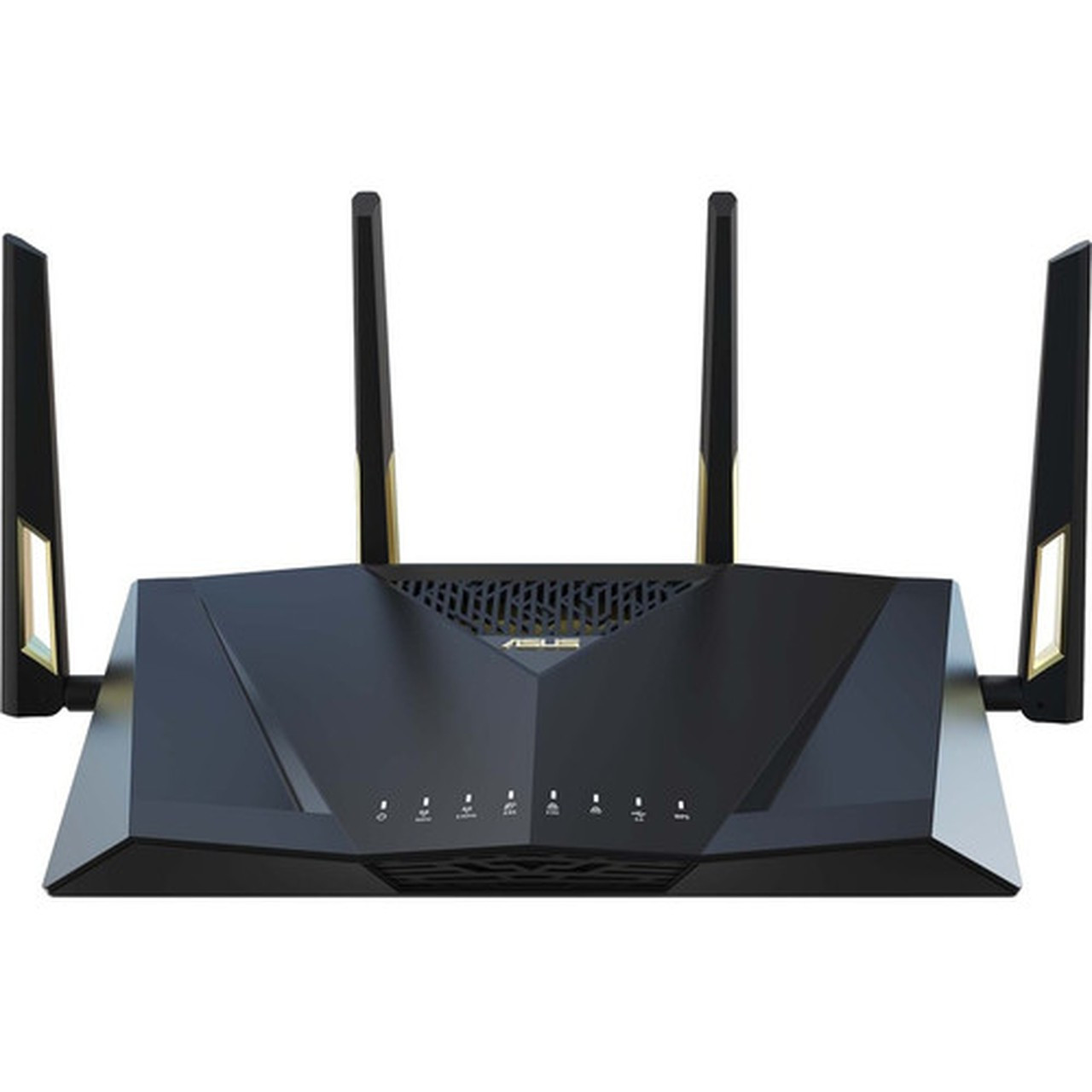 Asus RT-AX88U PRO Wi-Fi 6 IEEE 80211ax Ethernet Wireless Router - Dual Band - 240 GHz ISM Band - 5 GHz UNII Band - 4 x Antenna4 x - RT-AX88U PRO