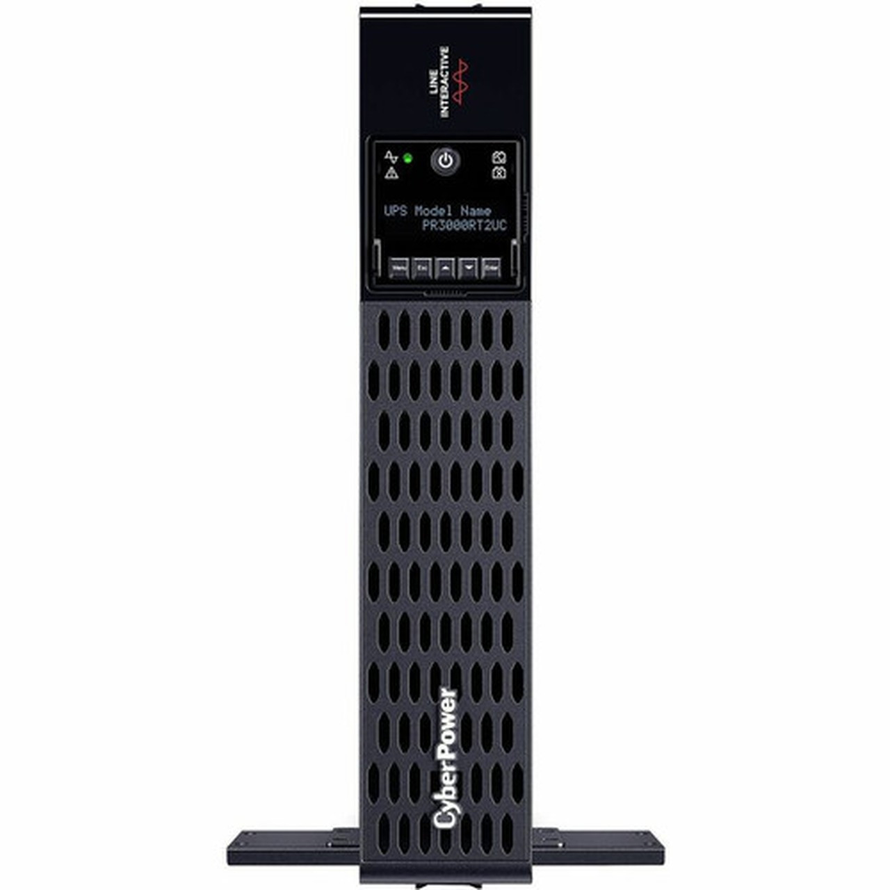 CyberPower Smart App Sinewave PR3000RT2UC 3000VA RackTower UPS - 2U RackTower - AVR - 3 Hour Recharge - 150 Minute Stand-by - 120 V PR3000RT2UC