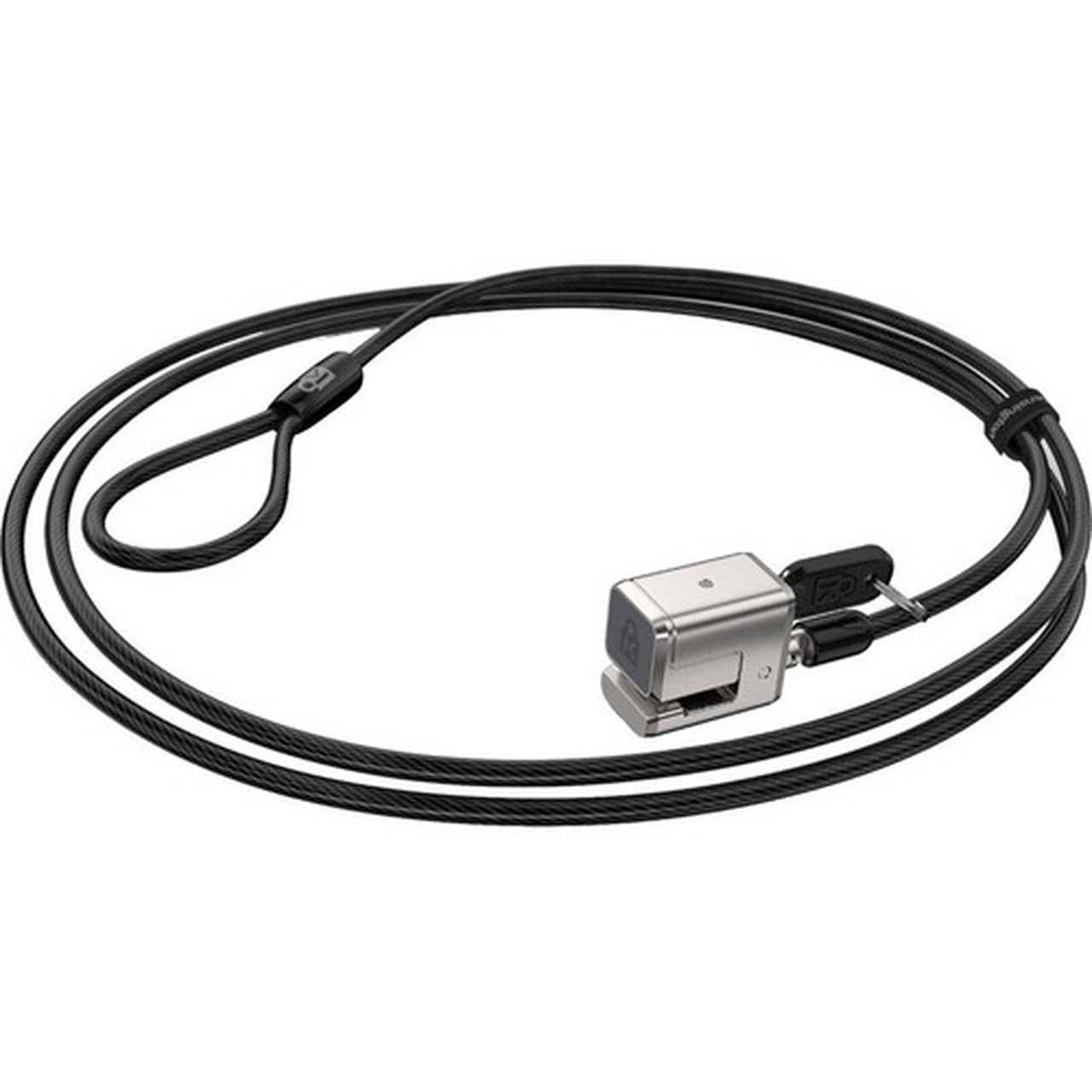 Kensington Keyed Cable Lock Surface Pro On-Demnd - Keyed Lock - Black Silver - Carbon Steel Plastic - 59 ft - For Notebook K68136WW