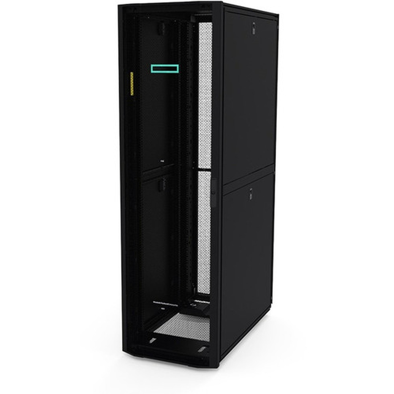 HPE 42U 800mmx1200mm G2 Kitted Advanced Pallet Rack with Side Panels and Baying - For Server KVM Switch - 42U Rack Height - Floor - - P9K15A