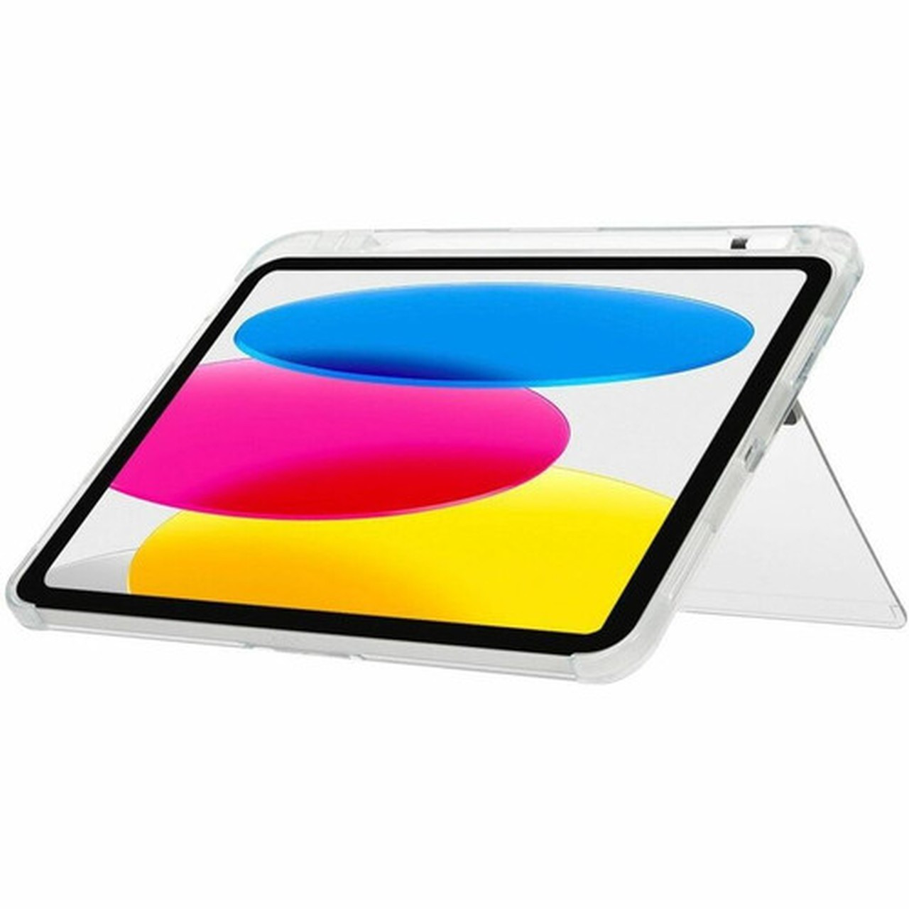Targus Click-In Clear Case  Kickstand for iPad 10th gen 109-inch Phantom - For Apple iPad 10th Generation Tablet - Clear - Drop THD927GL